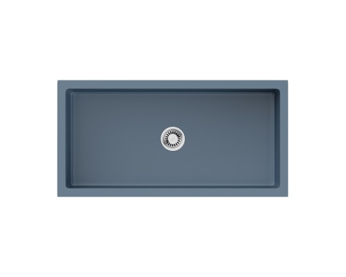 Omoikiri Mikura 91-SB Natceramic/smoky blue