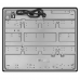 Meferi MGH604BK GLASS ULTRA
