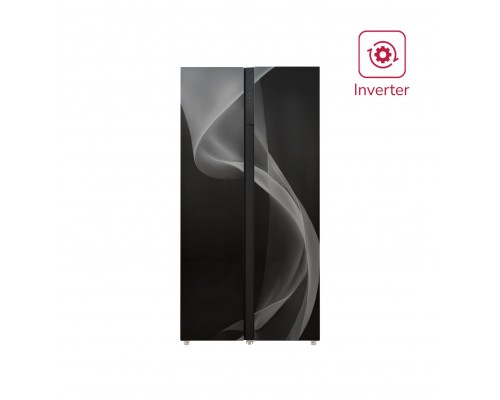 Lex LSB530BLID wind холодильник двухкамерный отдельностоящий с инвертором