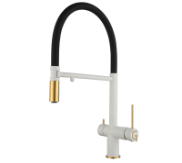 Rivelato Adria U-обр. гибкий излив с краном питьевой воды D-35мм brina/oro арт1523517 brina oro