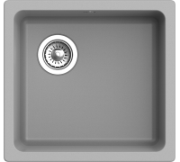 Rivelato BERKANA 45 подст.монтаж 1-чаш 485*455 grigio metallizzato