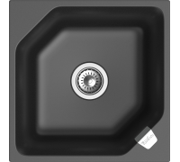 Rivelato LOCUS 50 1-чаш 500*500 antracite