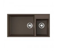 Omoikiri Tedori 85-2-U-ES Tetogranit/espresso