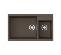 Omoikiri Tedori 86-2-LB-ES Tetogranit/espresso