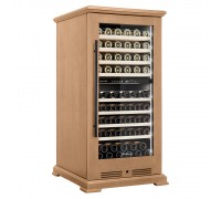 Meyvel Винный холодильник (шкаф) компрессорный MEYVEL MV99PRO-KBT2 (Натуральный бук)