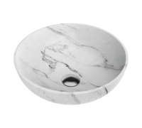 Omoikiri Hitomi-WH Marble Natceramic/WH Marble