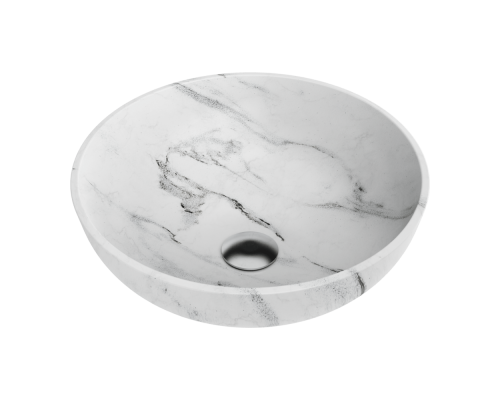 Omoikiri Hitomi-WH Marble Natceramic/WH Marble