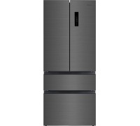 Weissgauff WFD 450 Built-in Inverter NoFrost Dark Inox