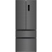 Weissgauff WFD 450 Built-in Inverter NoFrost Dark Inox