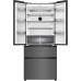 Weissgauff WFD 450 Built-in Inverter NoFrost Dark Inox