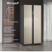Weissgauff WSBS 500 Inverter NoFrost Beige Glass