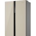 Weissgauff WSBS 500 Inverter NoFrost Beige Glass