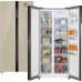 Weissgauff WSBS 500 Inverter NoFrost Beige Glass
