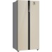 Weissgauff WSBS 500 Inverter NoFrost Beige Glass