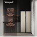 Weissgauff WSBS 500 Inverter NoFrost Beige Glass