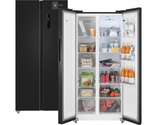 Weissgauff WSBS 500 Inverter NoFrost Black