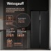 Weissgauff WSBS 500 Inverter NoFrost Black Glass