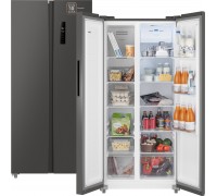 Weissgauff WSBS 500 Inverter NoFrost Dark Grey