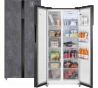 Weissgauff WSBS 500 Inverter NoFrost Rock Glass