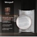Weissgauff WSBS 500 Inverter NoFrost White Glass