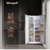 Weissgauff WSBS 500 Inverter NoFrost White Glass