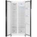 Weissgauff WSBS 500 Inverter NoFrost White Glass