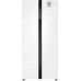 Weissgauff WSBS 500 Inverter NoFrost White Glass