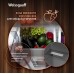 Weissgauff WCD 450 Bru Steel Glass NoFrost Inverter
