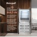 Weissgauff WCD 450 Bru Steel Glass NoFrost Inverter