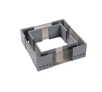 NinkaPlast Модульные разделители для выдвижных ящиков CUISIO FLEX, серый