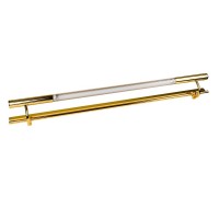 Elettroimpianti Люминесцентный светильник PILIGHT C GOLD с выключателем, длина 1200 мм, холодный, золото