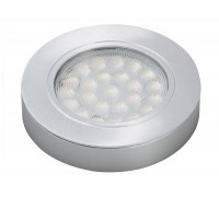 Furnika Светодиодный светильник ROUND DY, накладной/врезной, теплый, алюминий