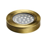 Furnika Светодиодный светильник ROUND DY, накладной/врезной, теплый, бронза