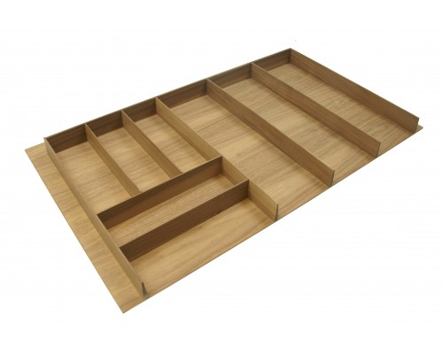 Деревянный лоток WOODLINE для столовых приборов, ширина фасада 900 мм, 785x459х49 мм, дуб