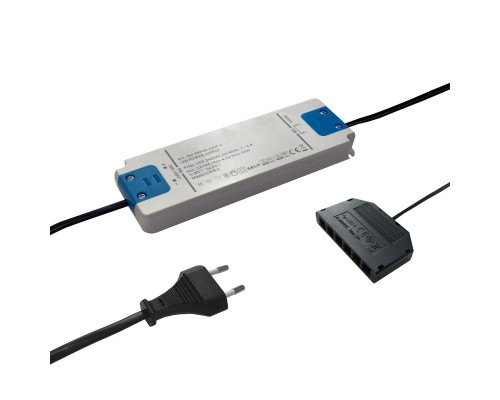 Трансформатор DLIGHT, 12 V, 50 W, подключение максимум 6-ти светильников