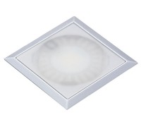 Forma e Funzione Светодиодный светильник SUN QUADRO, 24 V, врезной, дневной, алюминий