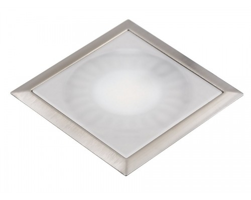 Forma e Funzione Светодиодный светильник SUN QUADRO, 24 V, врезной, дневной, сталь