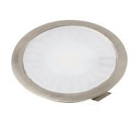 Forma e Funzione Светодиодный светильник SUN, 24 V, врезной, теплый, сталь