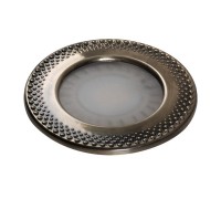 Forma e Funzione Светодиодный светильник SUN ART, 24 V, врезной, теплый, серебро
