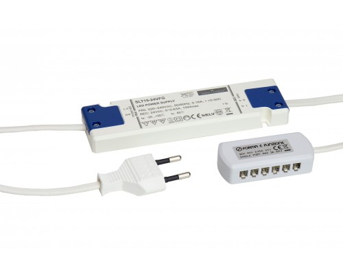 Forma e Funzione Трансформатор FORMA E FUNZIONE, 24 V, 15 W, подключение максимум 6-ти светильников