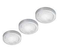 Forma e Funzione Комплект из трансформатора и 3-х накладных светодиодных светильника SUNxT, 24V, теплый, алюминий