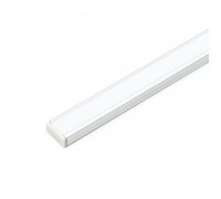 DLIGHT Дополнительный светодиодный светильник FLAT DUO-S без выключателя, длина 450 мм, дневной, алюминий