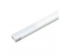 DLIGHT Светодиодный светильник MEC без выключателя, 9.6 W/м, дневной, алюминий