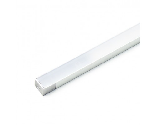 DLIGHT Светодиодный светильник MEC без выключателя, 9.6 W/м, теплый, алюминий
