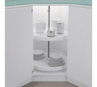 NinkaPlast Карусель 4/4, секция 900х900 мм, корзины - пластик, белый