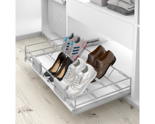 MENAGE CONFORT Комплект для сборки выдвижной обувницы, ширина 500-600 мм, серый