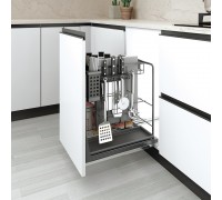Duslar Система COOKING, выдвижной фасад 300 мм, антрацит