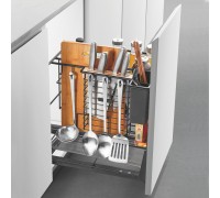 Duslar Система COOKING, выдвижной фасад 400 мм, антрацит