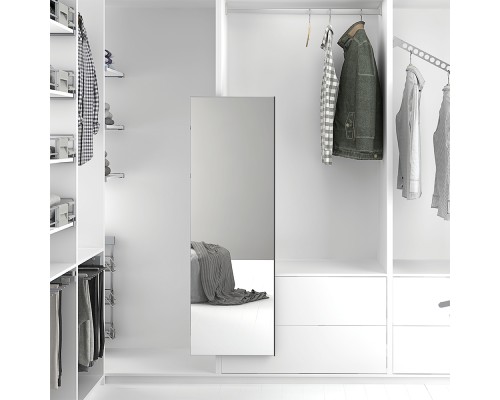 MENAGE CONFORT Выдвижное поворотное зеркало LEXY, 480х50х1405 мм, антрацит