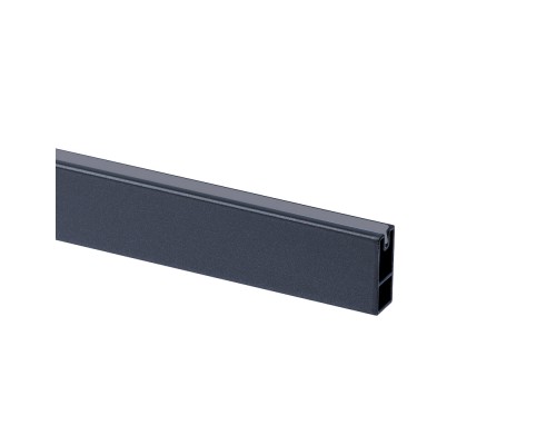 Plastimodul Штанга прямоугольная DIAS для одежды, длина 3950 мм, антрацит